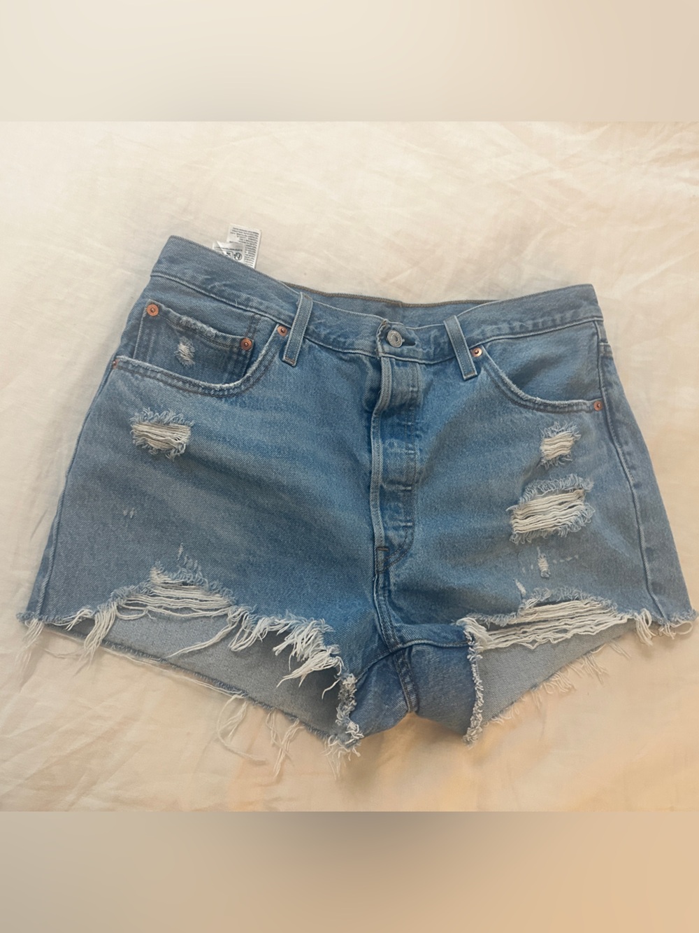 Levi's 501 Denim Cutoff Shorts Size 34